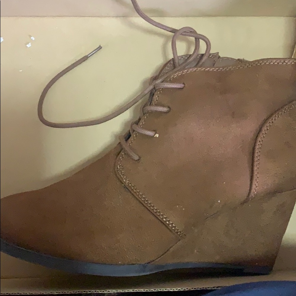 Shoes wedges worn once
